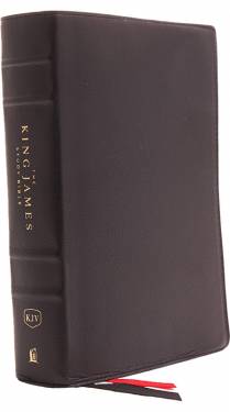 KJV The King James Study Bible Full Color Black Genuine Leather 9780718079895
