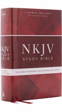 NKJV Study Bible 2 color Hardcover 9780785220343