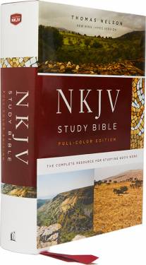 NKJV Study Bible Full-Color Hardcover 9780785220626