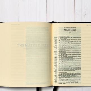 KJV Journal the Word Reference Bible Interior